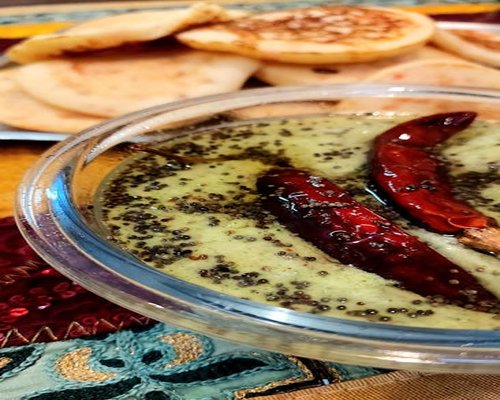 south indian coconut and garlic spicy chutney